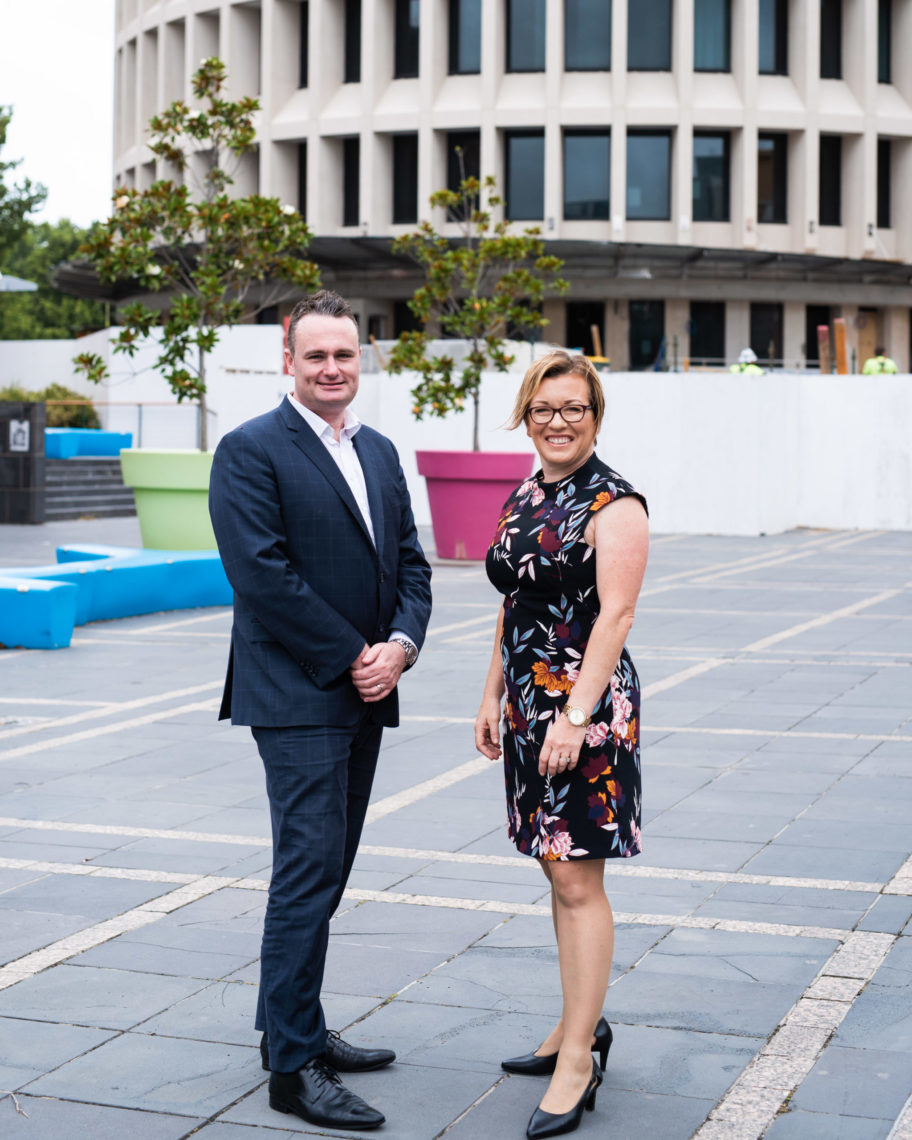 Simon Rutten and Clare Ferguson