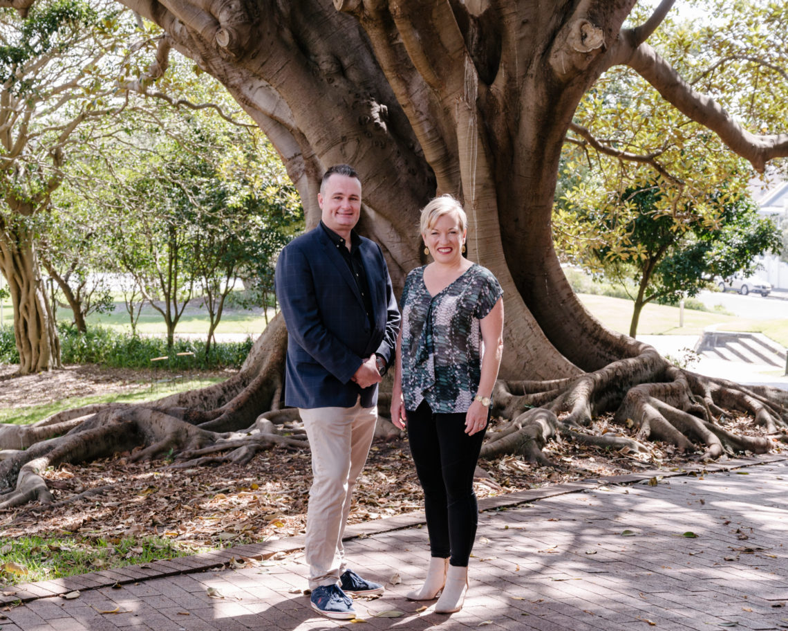 Simon Rutten and Clare Ferguson