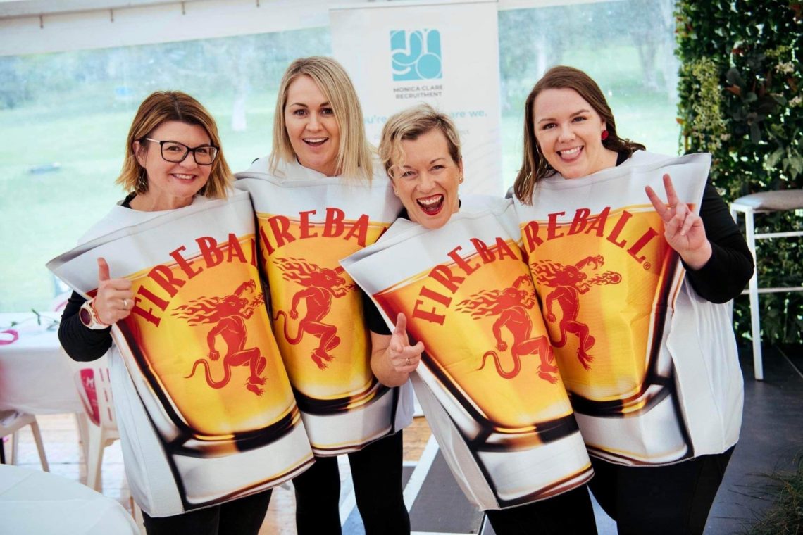 Melanie Silburn, Krystle Parker, Clare Ferguson and Carla Hiles attend Divas on the Green 2022