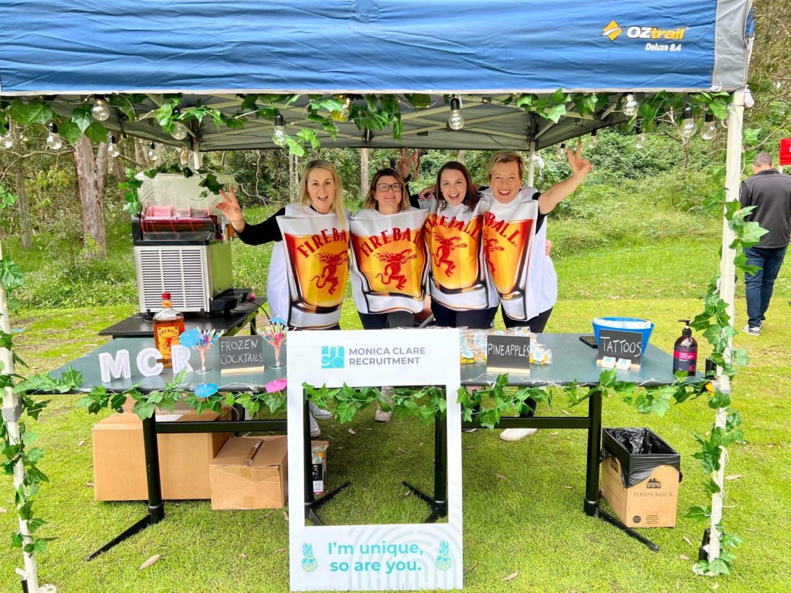 Melanie Silburn, Krystle Parker, Clare Ferguson and Carla Hiles attend Divas on the Green 2022