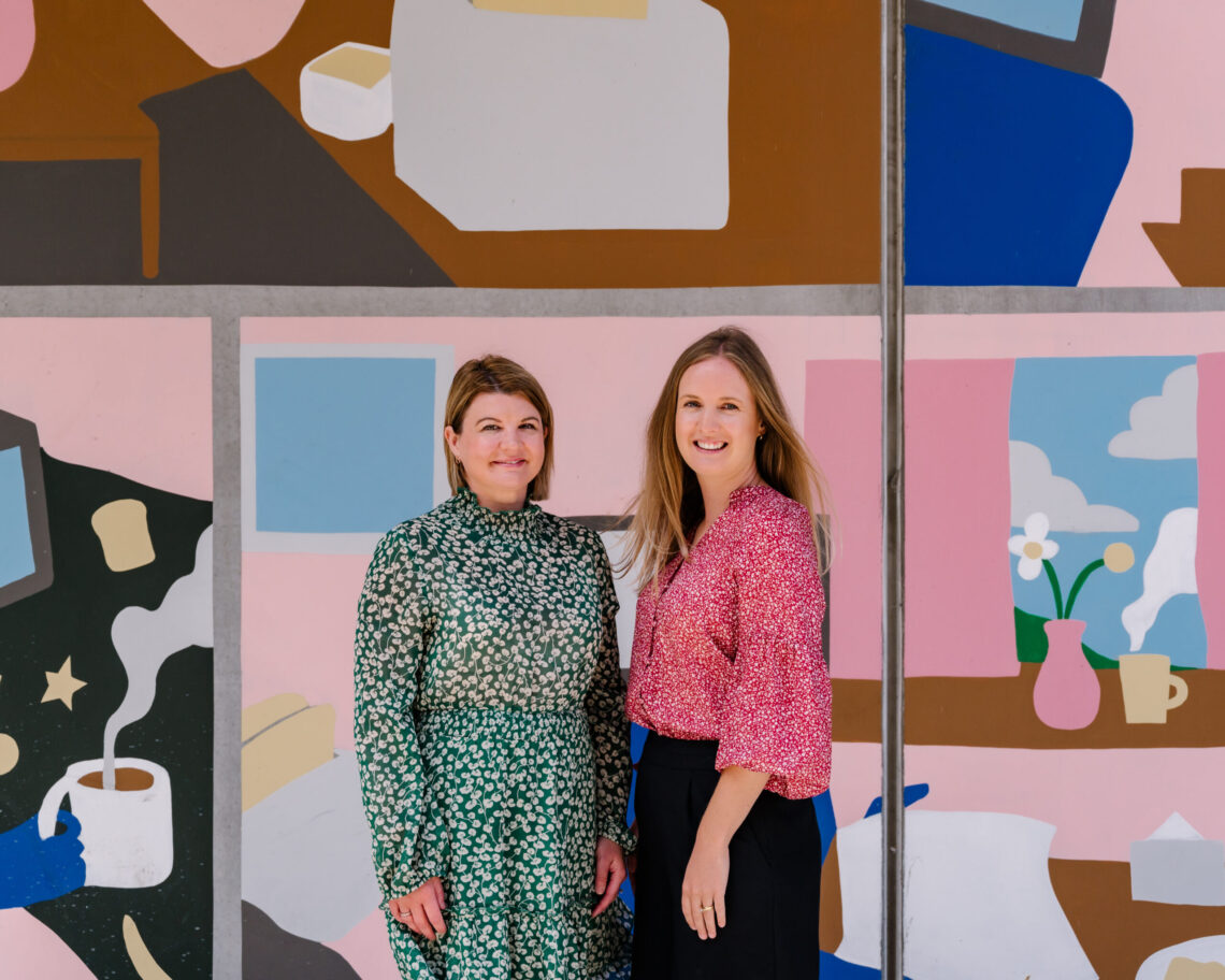 Melanie Silburn of Verve Partners Wollongong with Angie