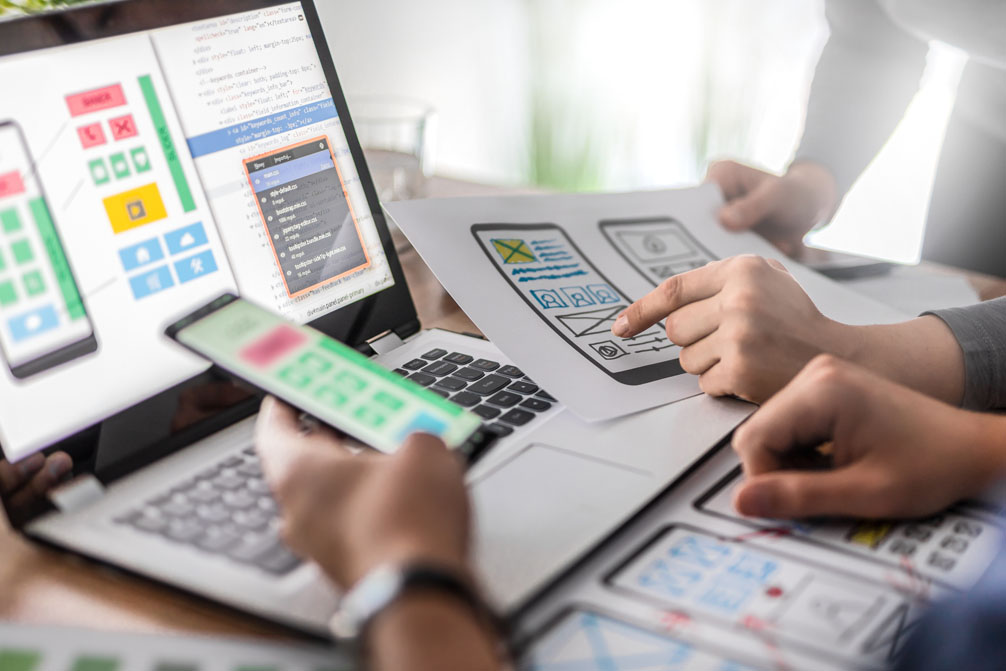 User experience design 