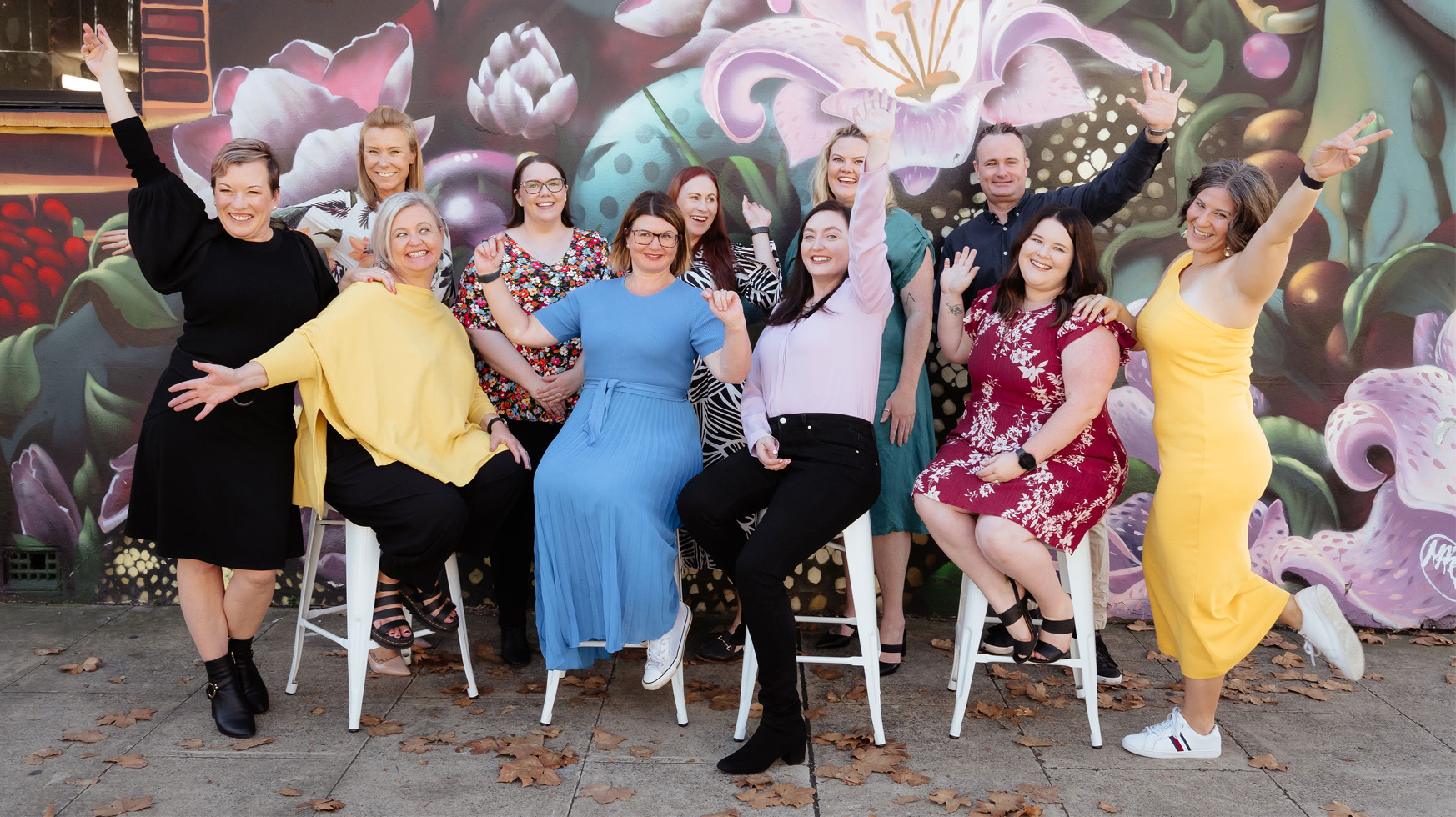 Join Team Verve: with Clare Ferguson, Simon Rutten, Melanie Silburn, Mel Evans, Lotte Baker, Nicola McKenzie, Carla Hiles, Ashleigh Wangmann, Alex Nicolaidis, Jodi O'Connor and Beck Chisholm