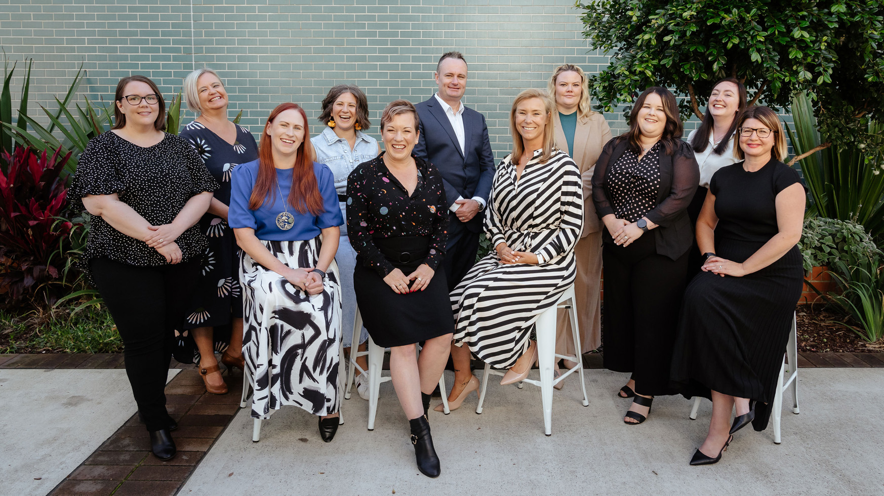 Team Verve: Clare Ferguson, Simon Rutten, Melanie Silburn, Mel Evans, Lotte Baker, Nicola McKenzie, Carla Hiles, Ashleigh Wangmann, Alex Nicolaidis, Jodi O'Connor and Beck Chisholm